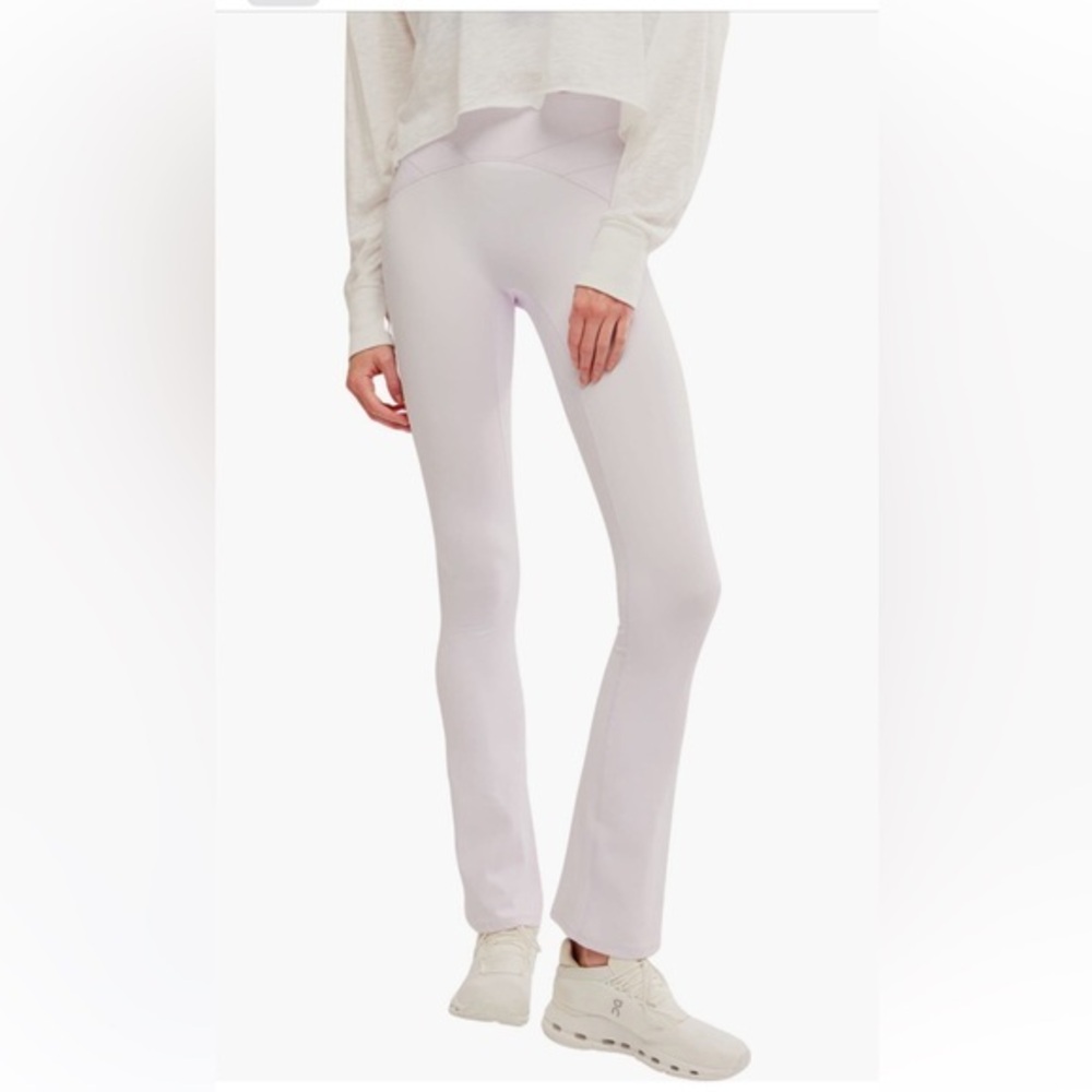 NWT Free People Mountain Blazing Pocket Flare leggings, M